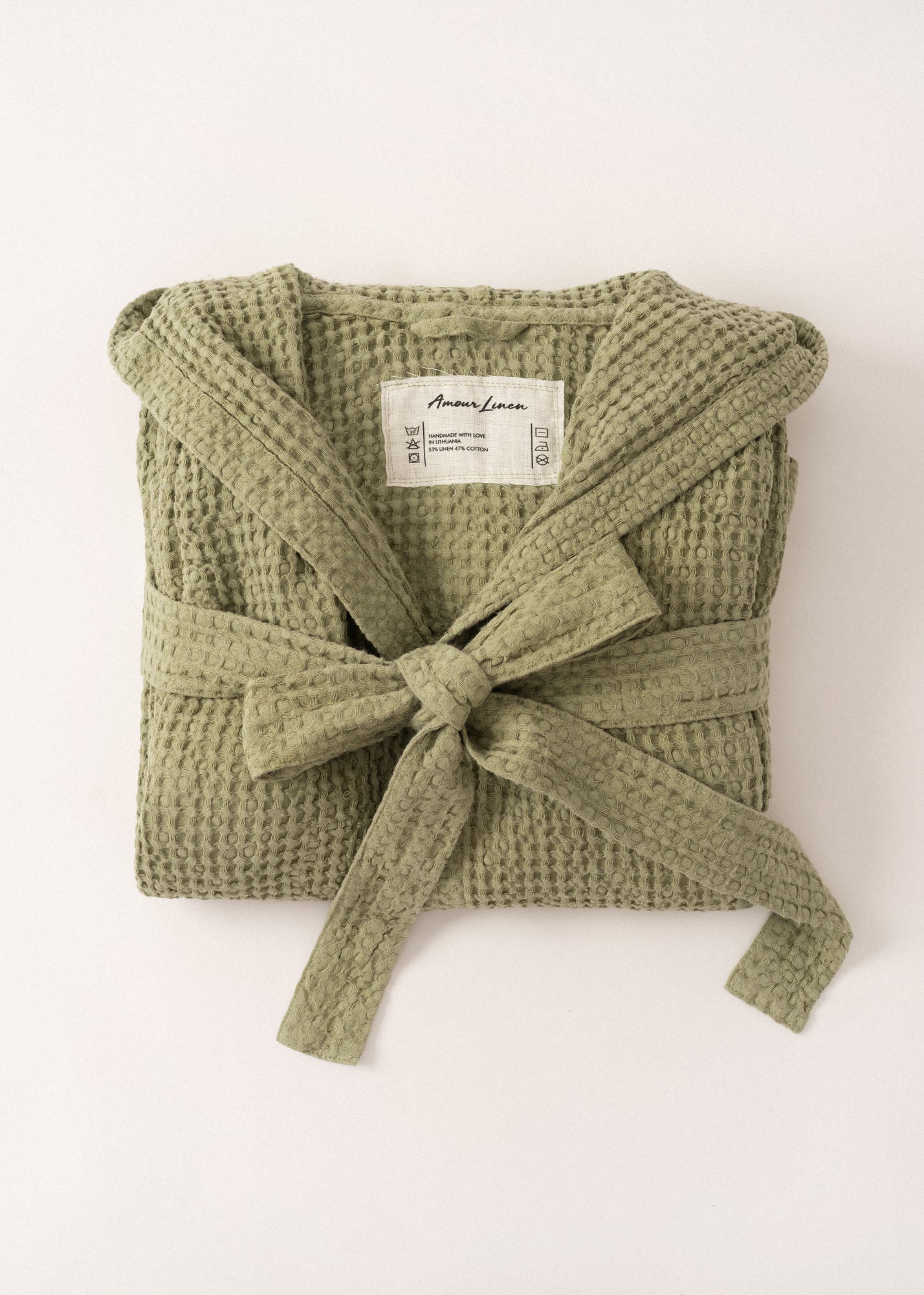 Waffel-Bademantel für Damen