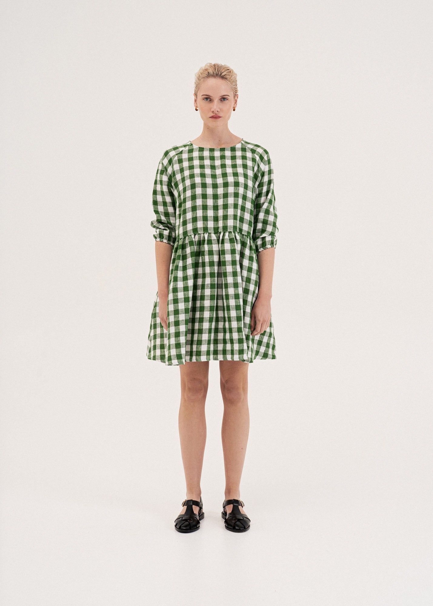 AmourLinen Linen dress Sofia midi-length linen dress Sofia midi-length linen dress